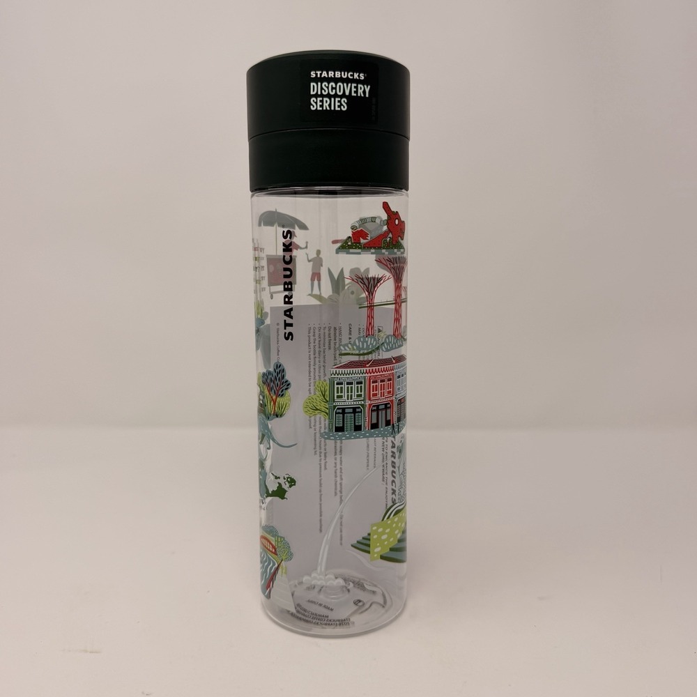 Starbucks Singapore Discovery Series 20oz Water Bottle Orangutan NEW Exclusive - Picture 4 of 8